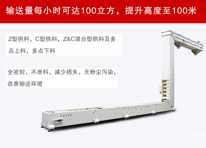 z型斗式提升機(jī)優(yōu)勢